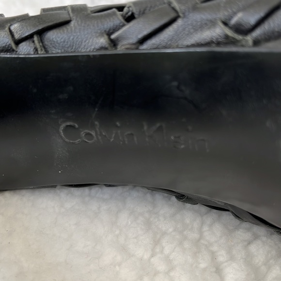 Calvin Klein Rayven Leather Bootie 6 1/2 - Picture 7 of 8